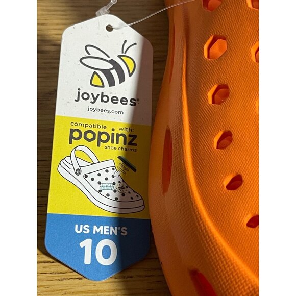 Joybees Active Clog Game Day Orange Mens 10 Womens 12 - Picture 5 of 9